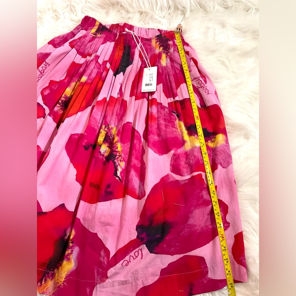 ๐๐๐FROGBOX PINK FLORAL SKIRT ๐ธ - Picture 11 of 12